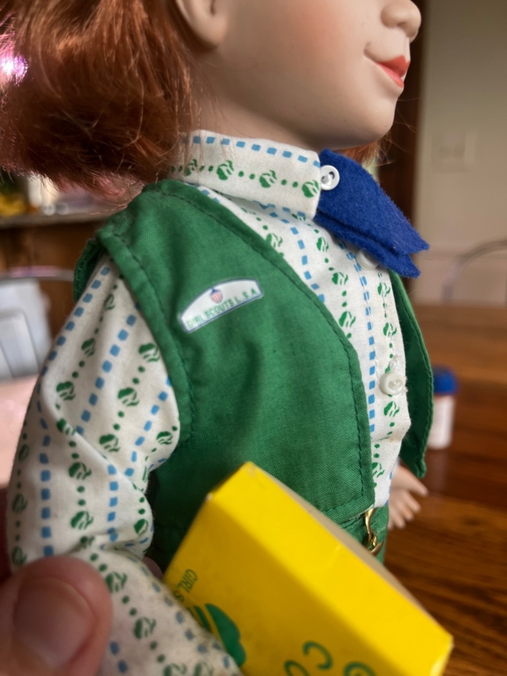 Vintage Girl Scout Doll with Membership Star ⭐️ - Picture 12 of 16